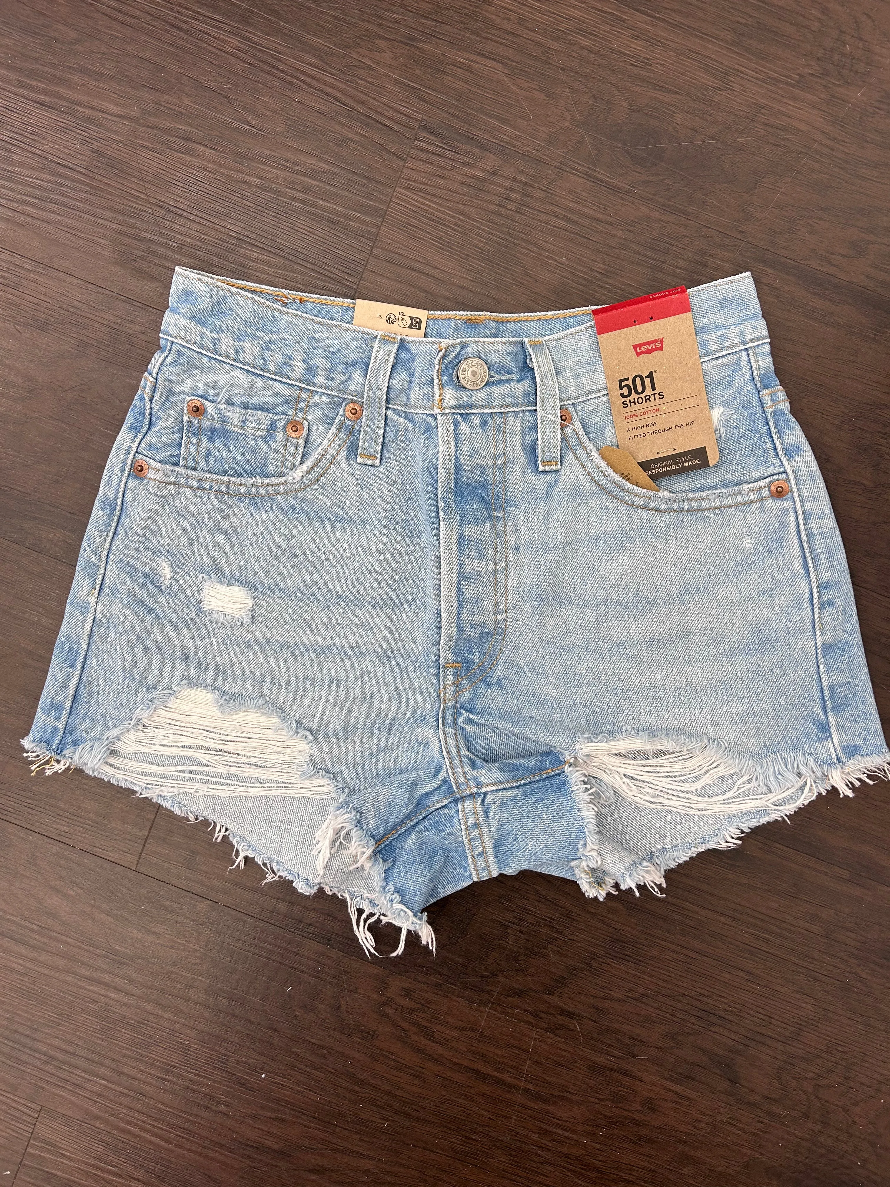 LEVI'S 501 denim short-Ojai T3