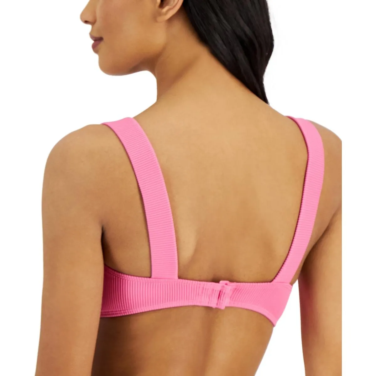 Love The Vanuatu Womens Ribbed V-Neck Bikini Swim top