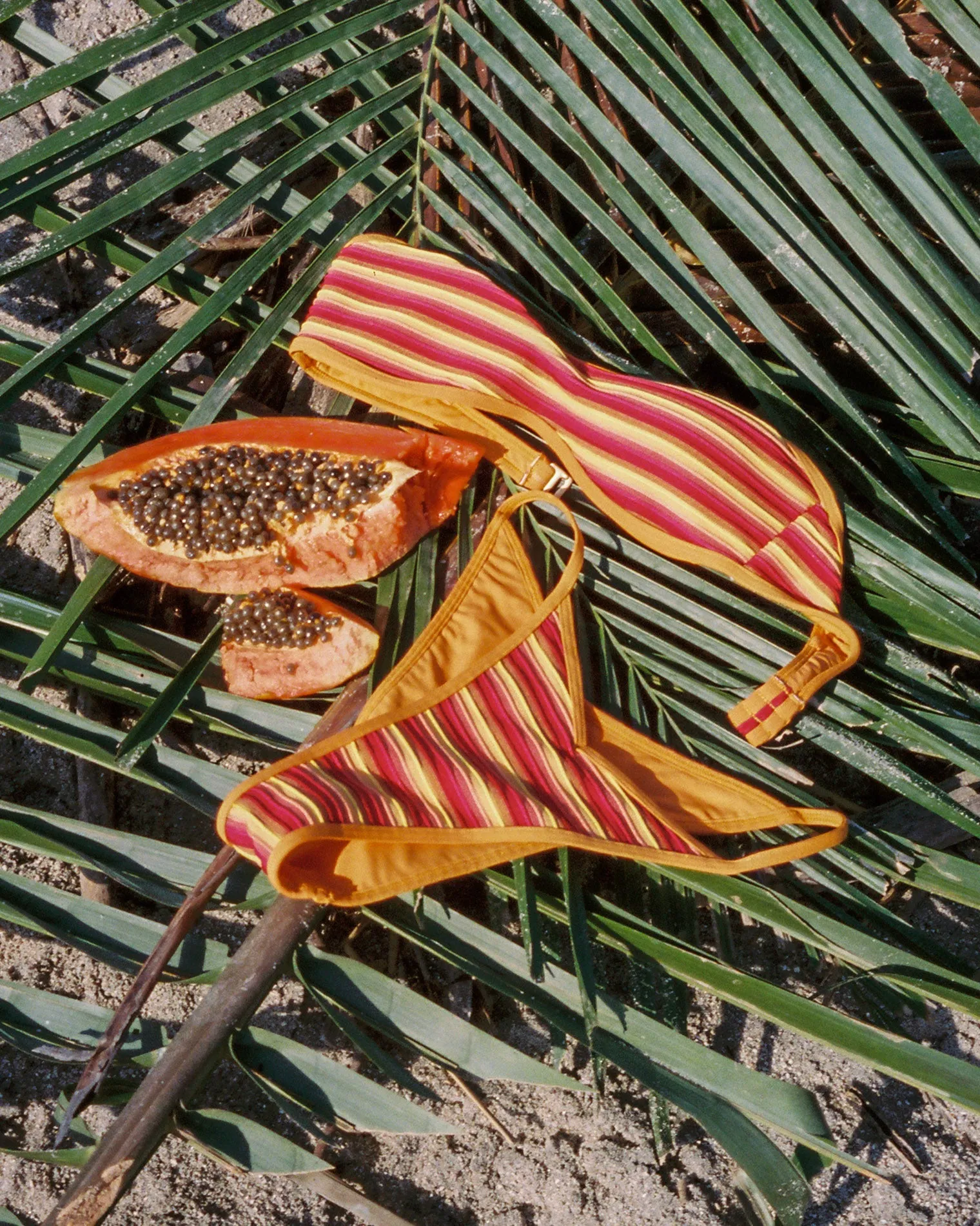L*Space Women's Pixie Bikini Bottom - Sunset Stripe