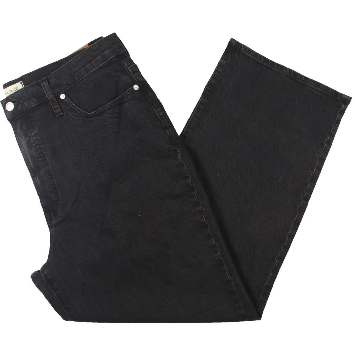 Madewell Womens High-Rise Denim Wide Leg Jeans