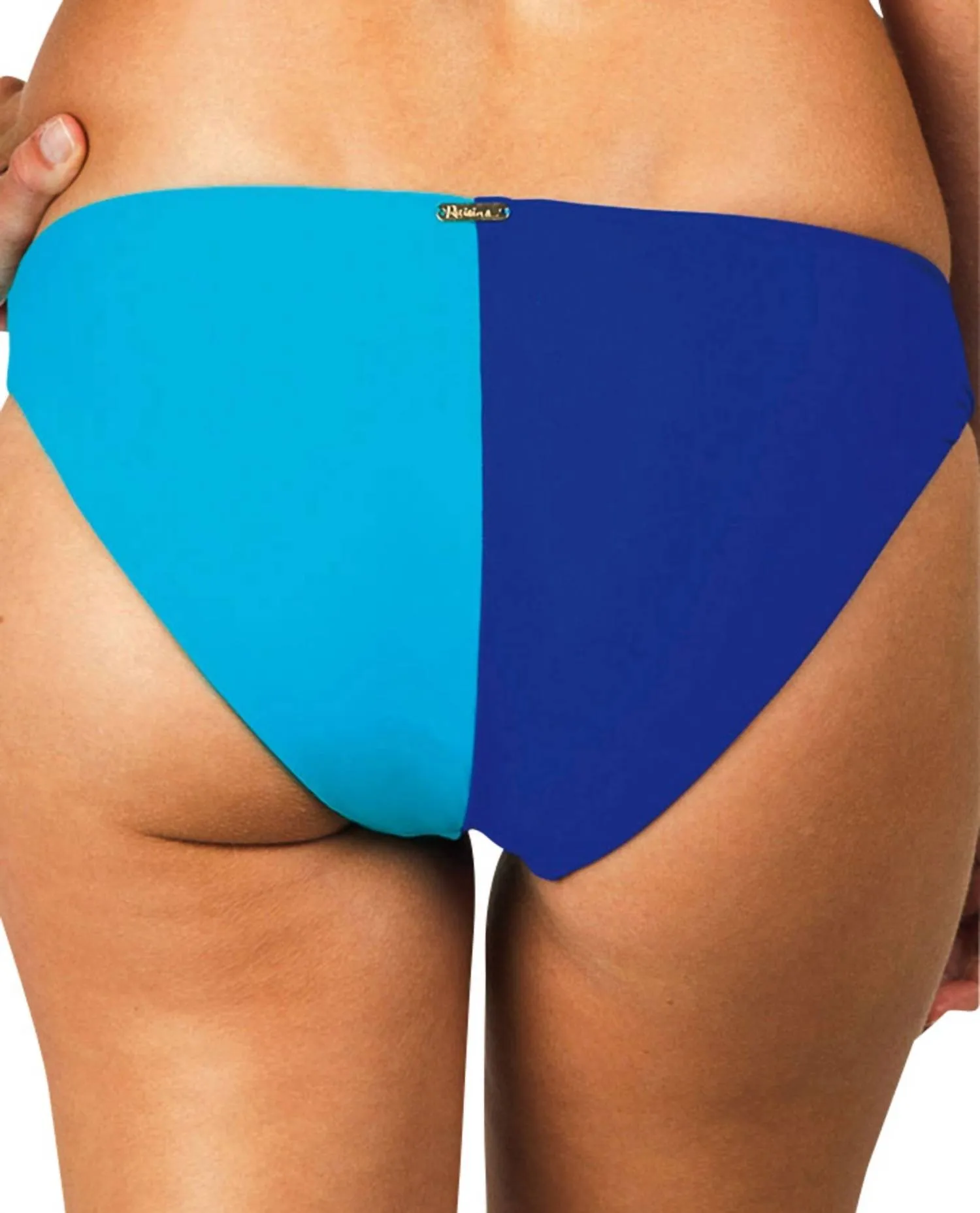 Moderate Bikini Bottom In Santa Cruz Blue