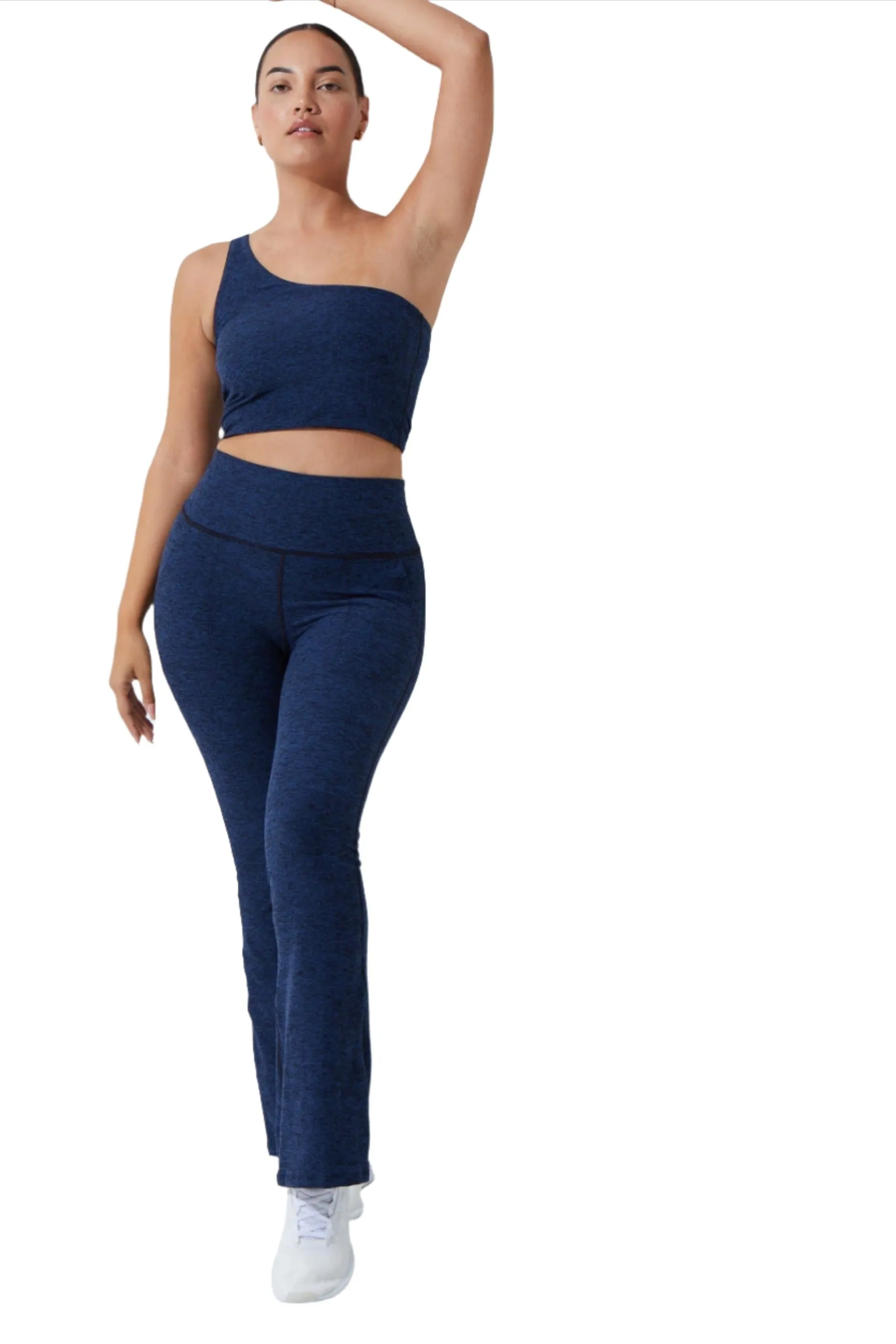 Noli Curve Flair Legging Navy Heather