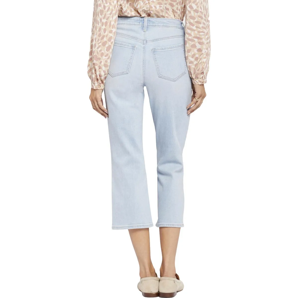 NYDJ Womens Joni Crop Denim Capri Jeans