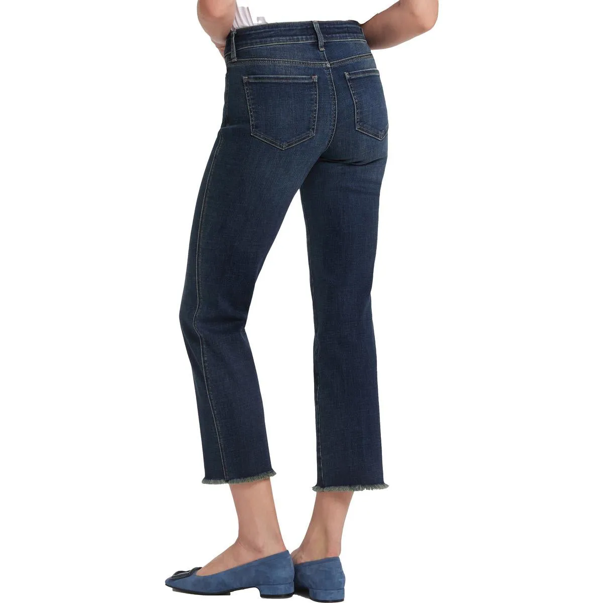 NYDJ Womens Marilyn Pocket Denim Ankle Jeans