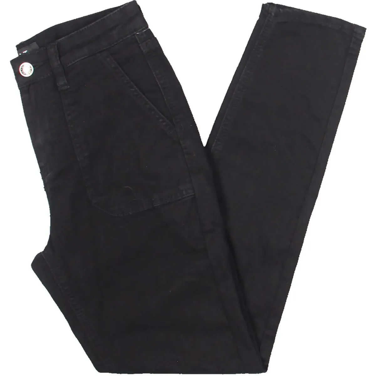 OAT New York Womens Pocket Denim Skinny Jeans