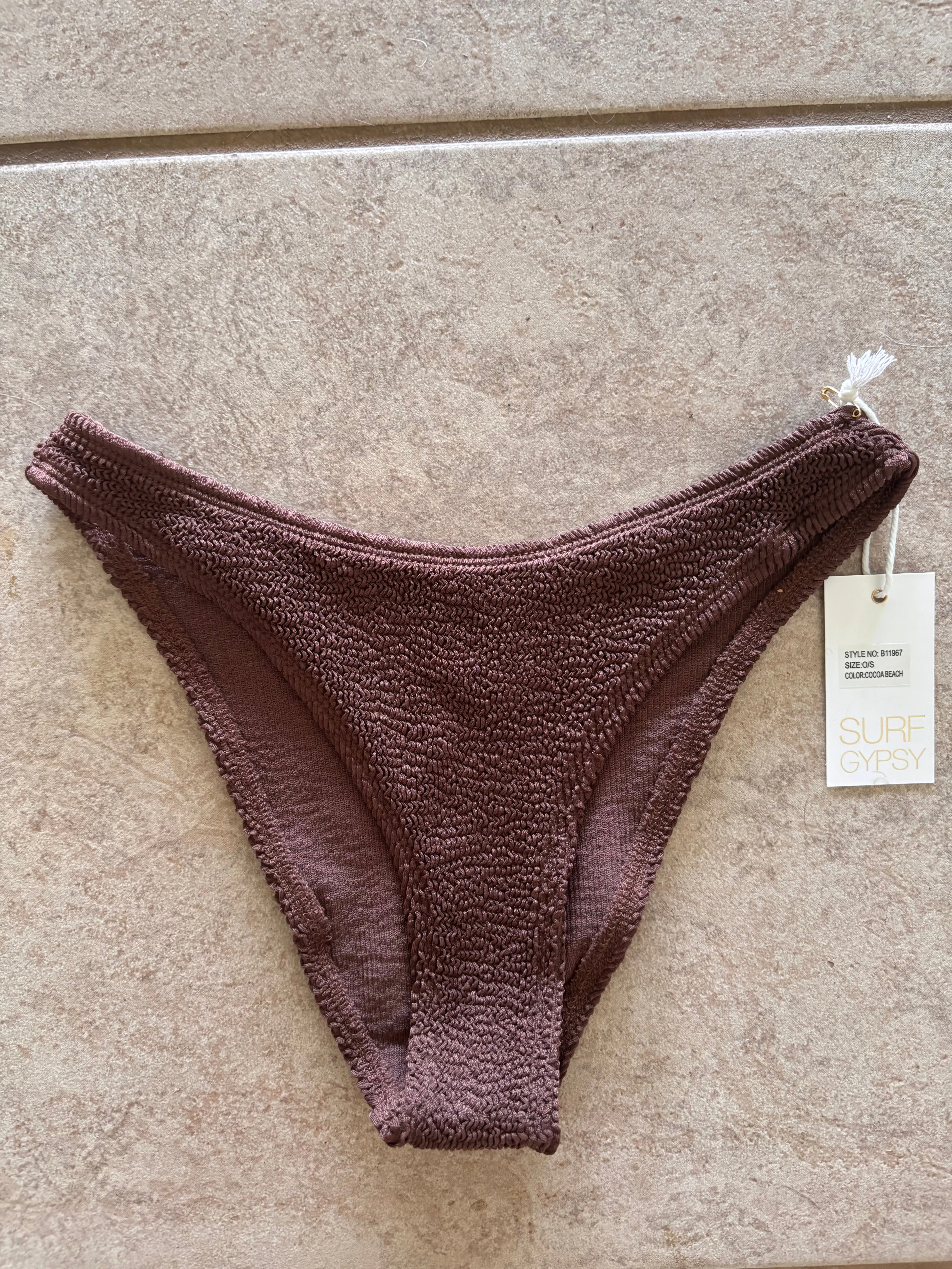 OD Cocoa Beach Krinkle High Cut Bikini Bottom