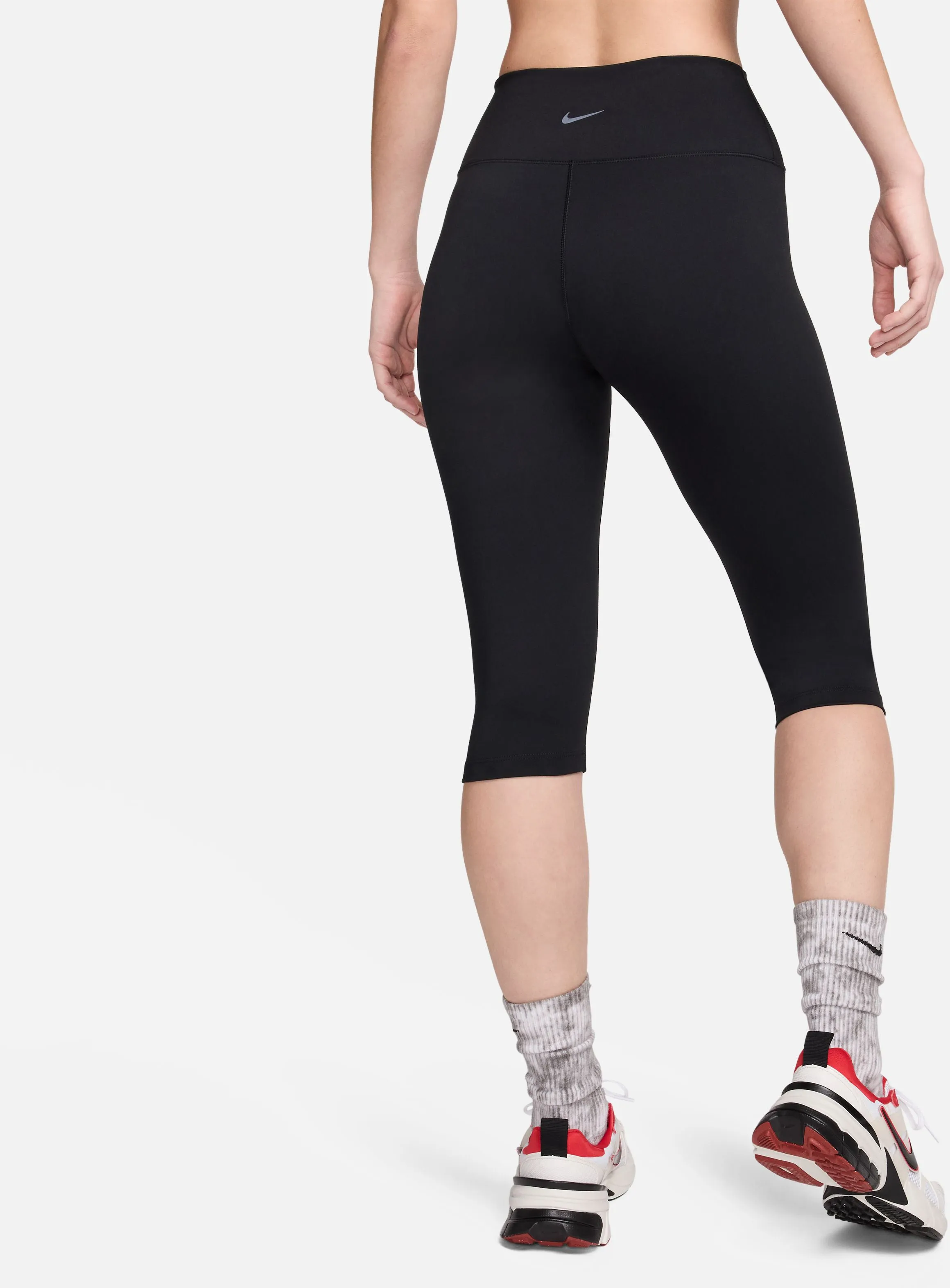 One High-Waisted Capri Leggings