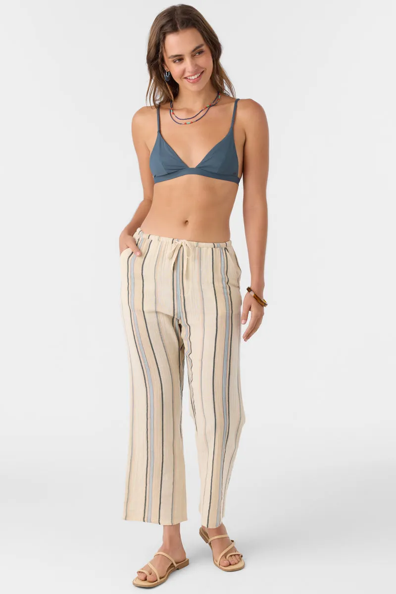 O'Neill Brenda Stripe Pants-Tapioca
