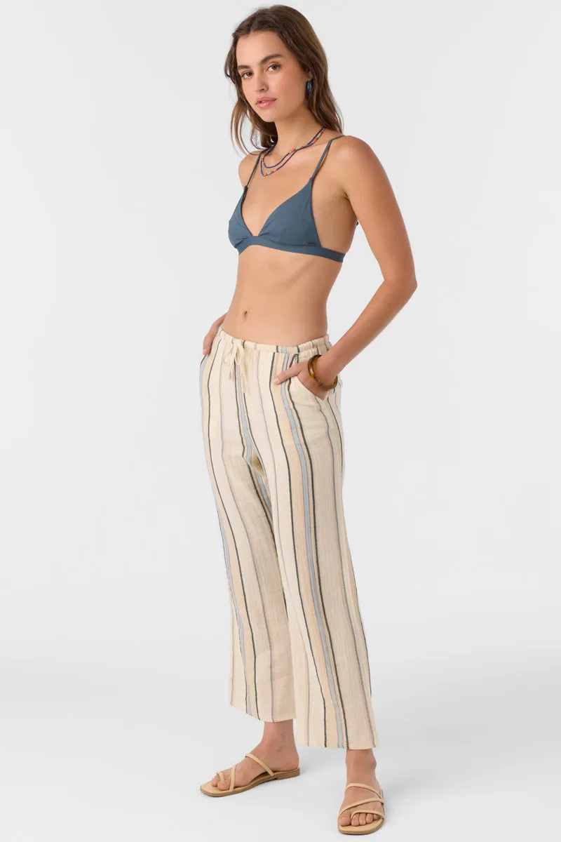 O'Neill Brenda Stripe Pants-Tapioca