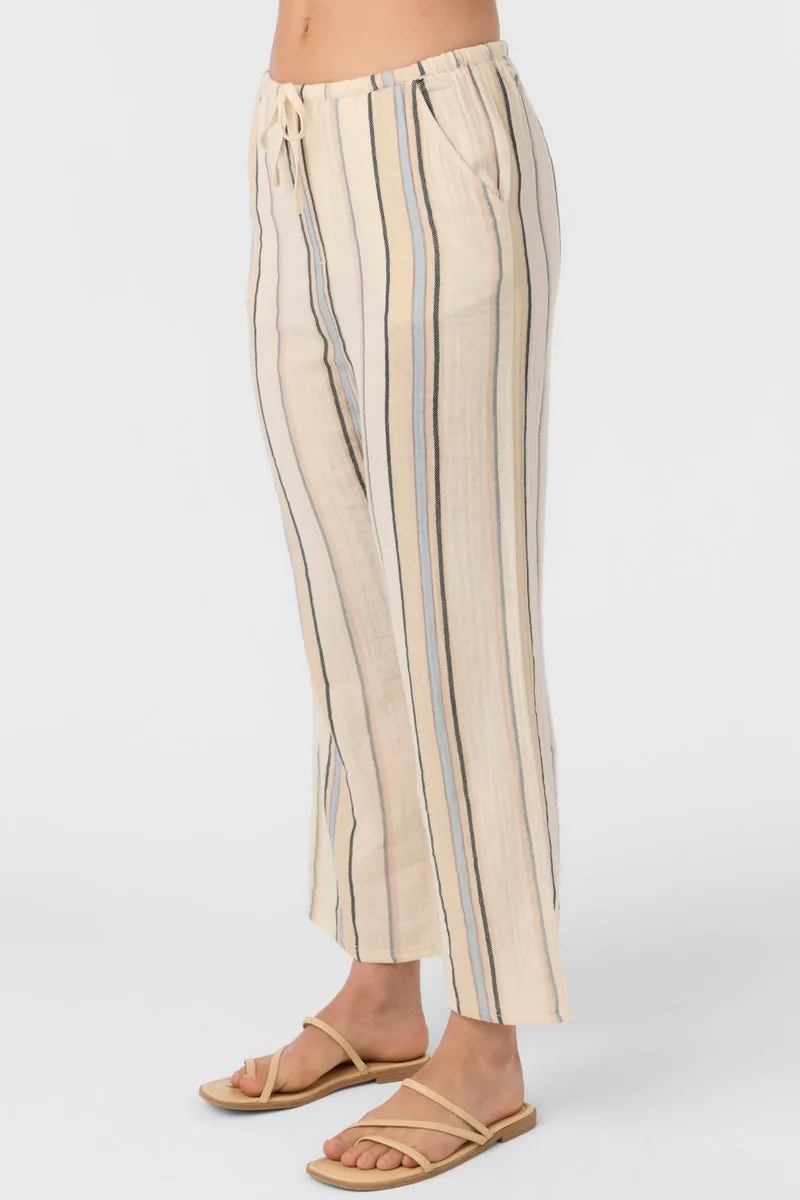 O'Neill Brenda Stripe Pants-Tapioca