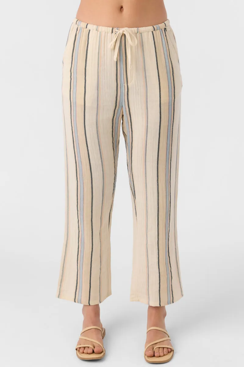 O'Neill Brenda Stripe Pants-Tapioca