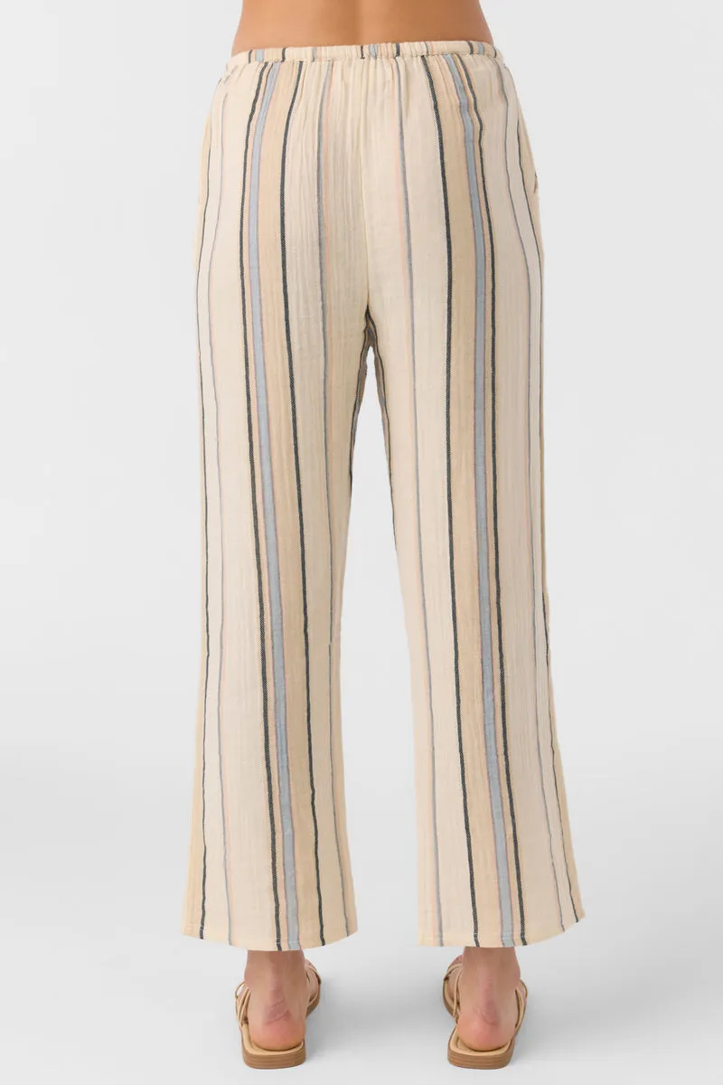 O'Neill Brenda Stripe Pants-Tapioca