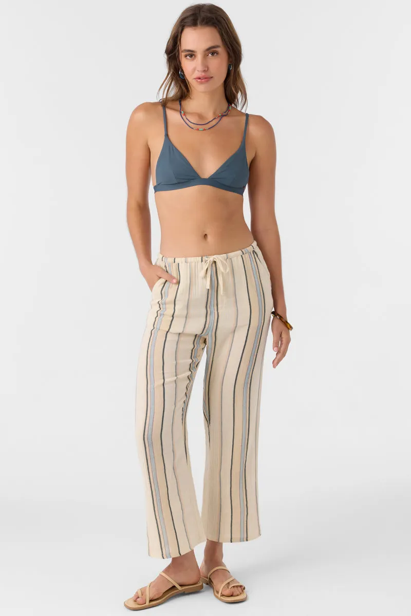O'Neill Brenda Stripe Pants-Tapioca