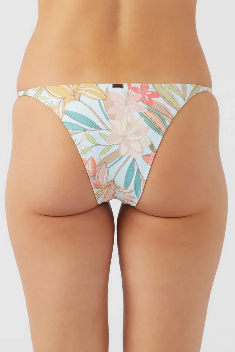 Oneill Dalia Floral Caicos Skimpy  Bottom- Skylight