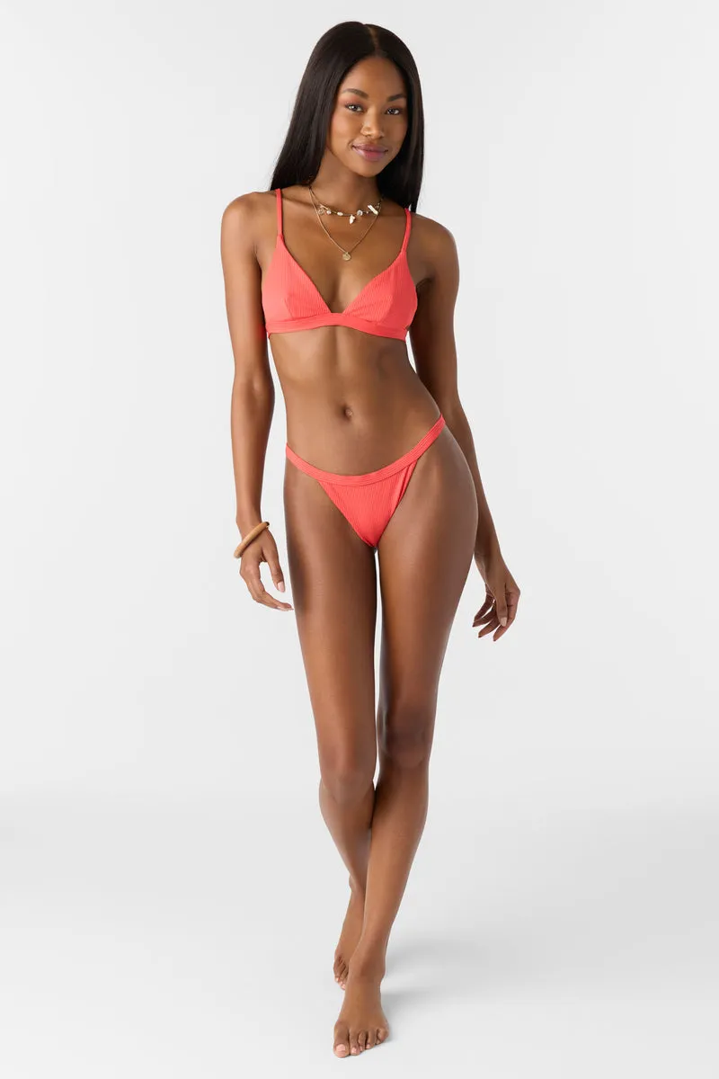 O'Neill Saltwater Solids Rib Seaside  Top-Cayenne