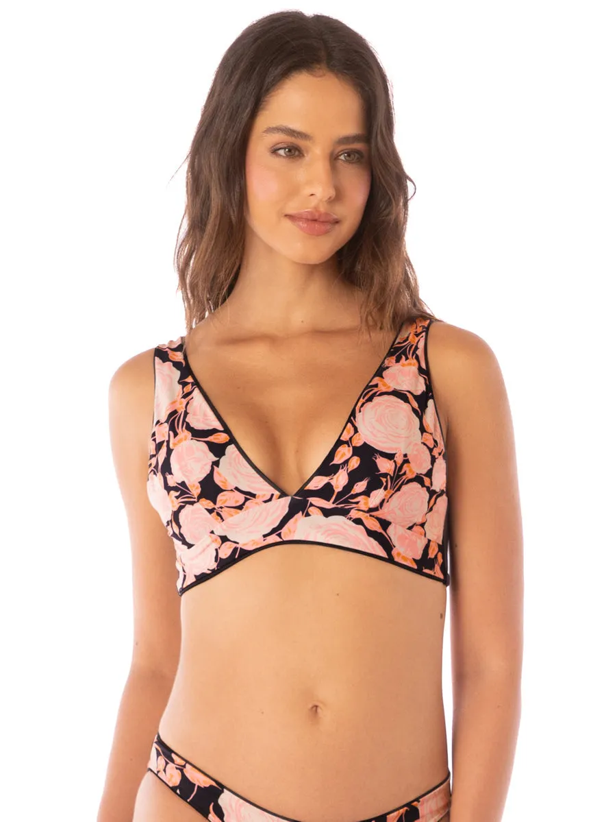 Onyx Black Paradisial Bikini Top
