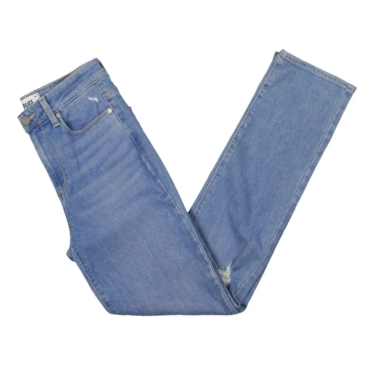 Paige Womens High Rise Stretch Slim Jeans