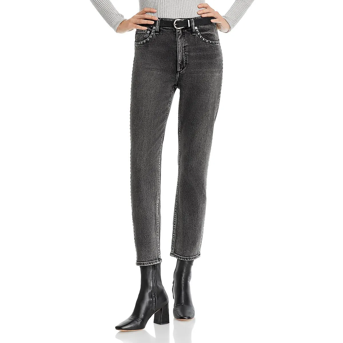 Rag & Bone Womens Wren Denim Cotton Skinny Jeans