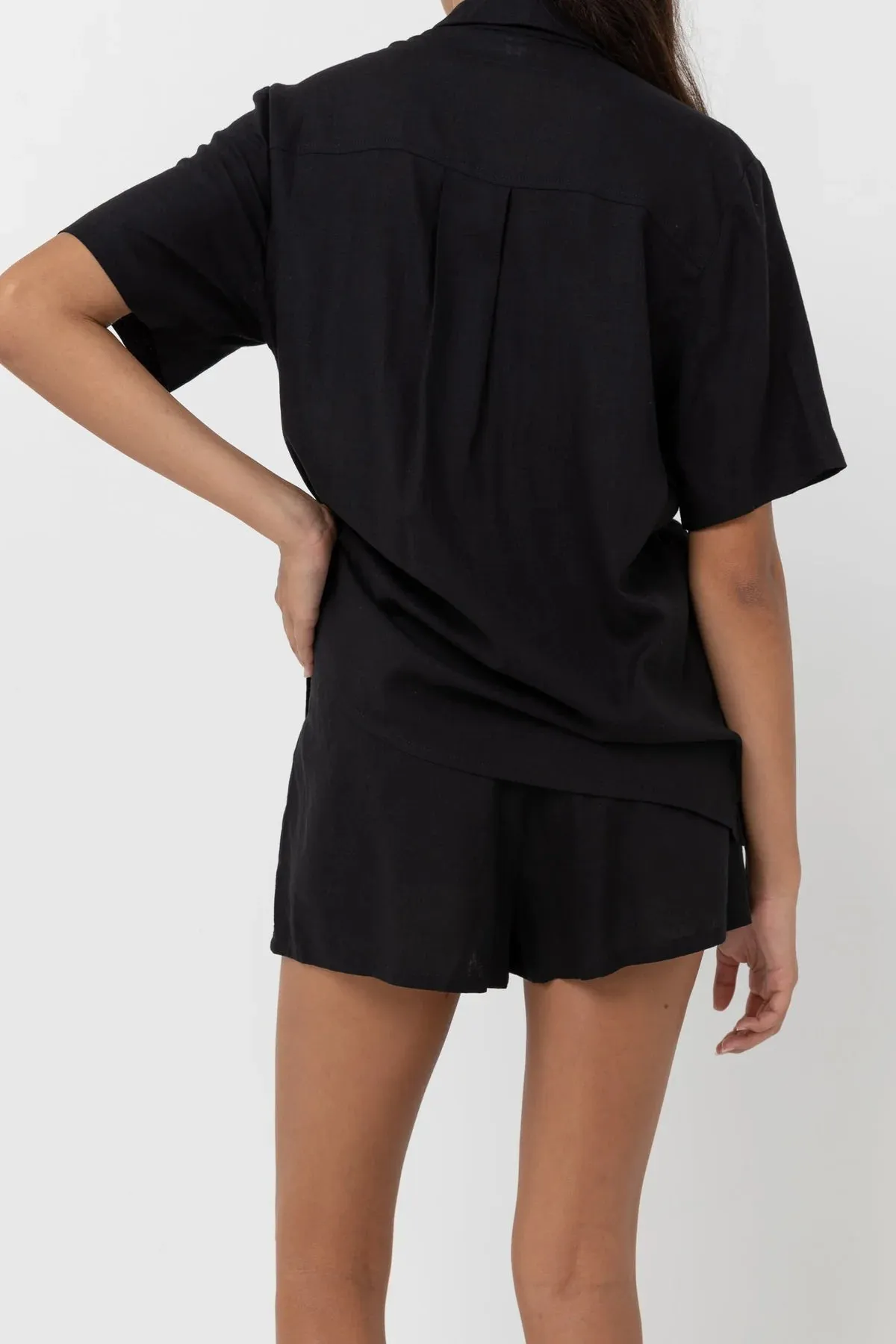 RHYTHM Classic Beach short-Black