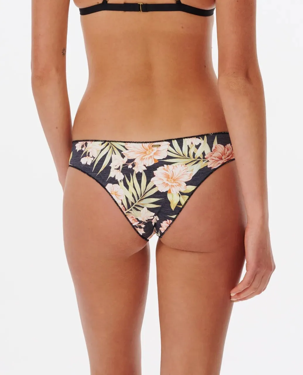 Rip Curl Sol Seeker Cheeky Bikini Bottom - Black