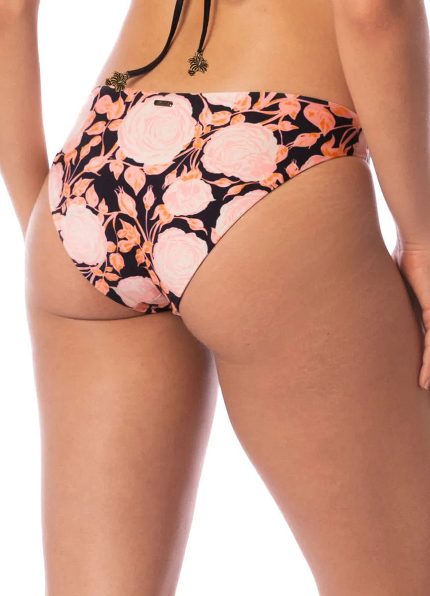 Rose Petals Sublimity Regular Rise Classic Bikini Bottom