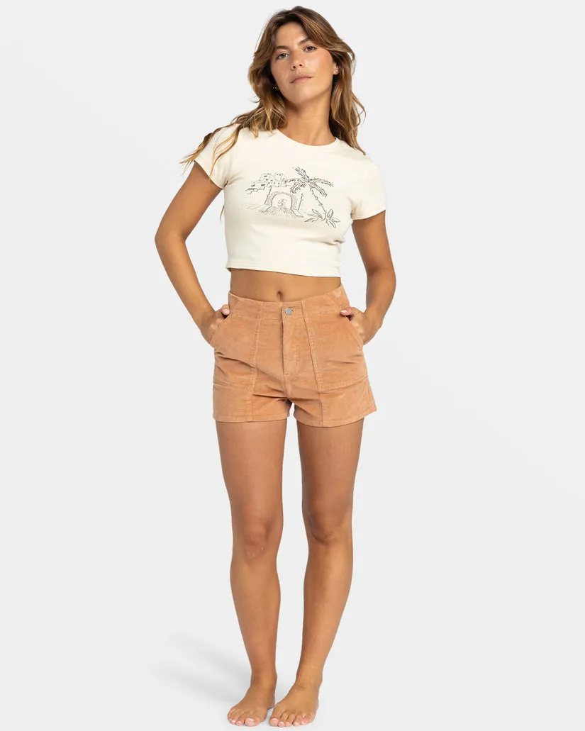 Roxy Sessions 2 Shorts-Camel