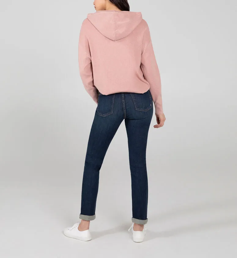 Silver W Beau Girlfriend Mid Rise Slim