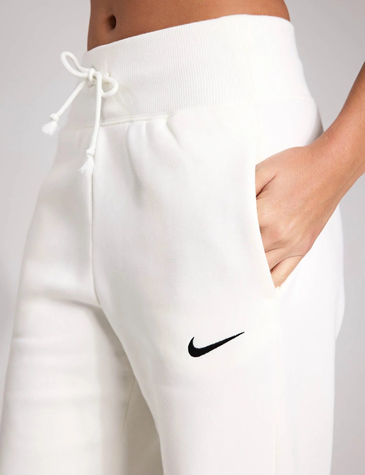 Sportswear Phoenix Fleece Tracksuit Bottoms - Sail/Black