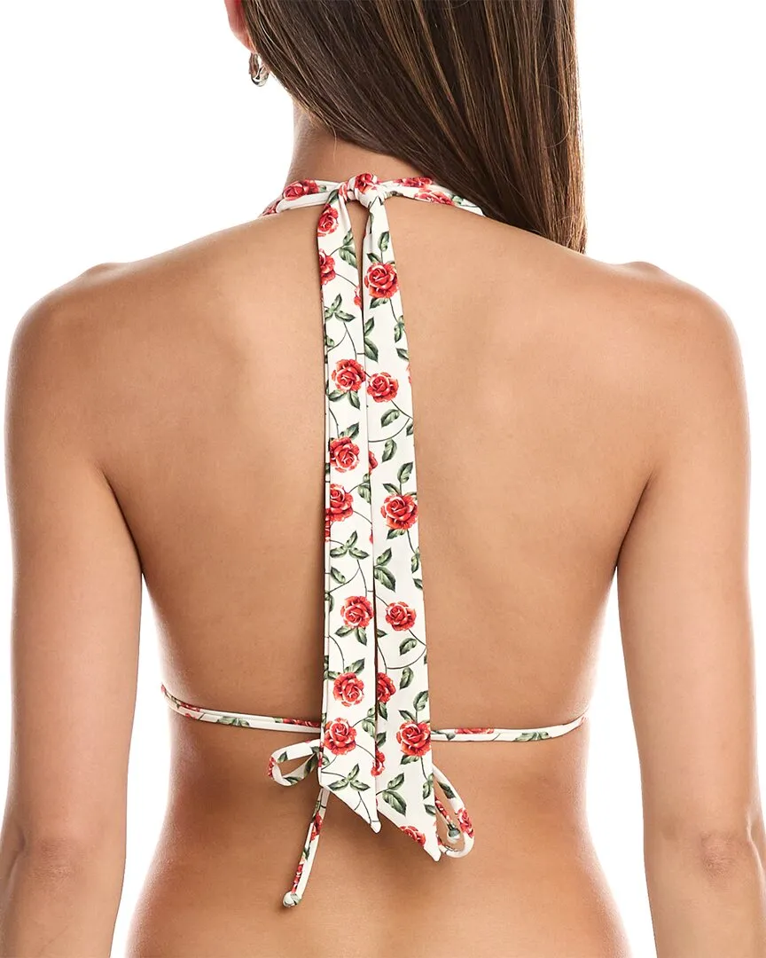 WeWoreWhat Halter Bikini Top