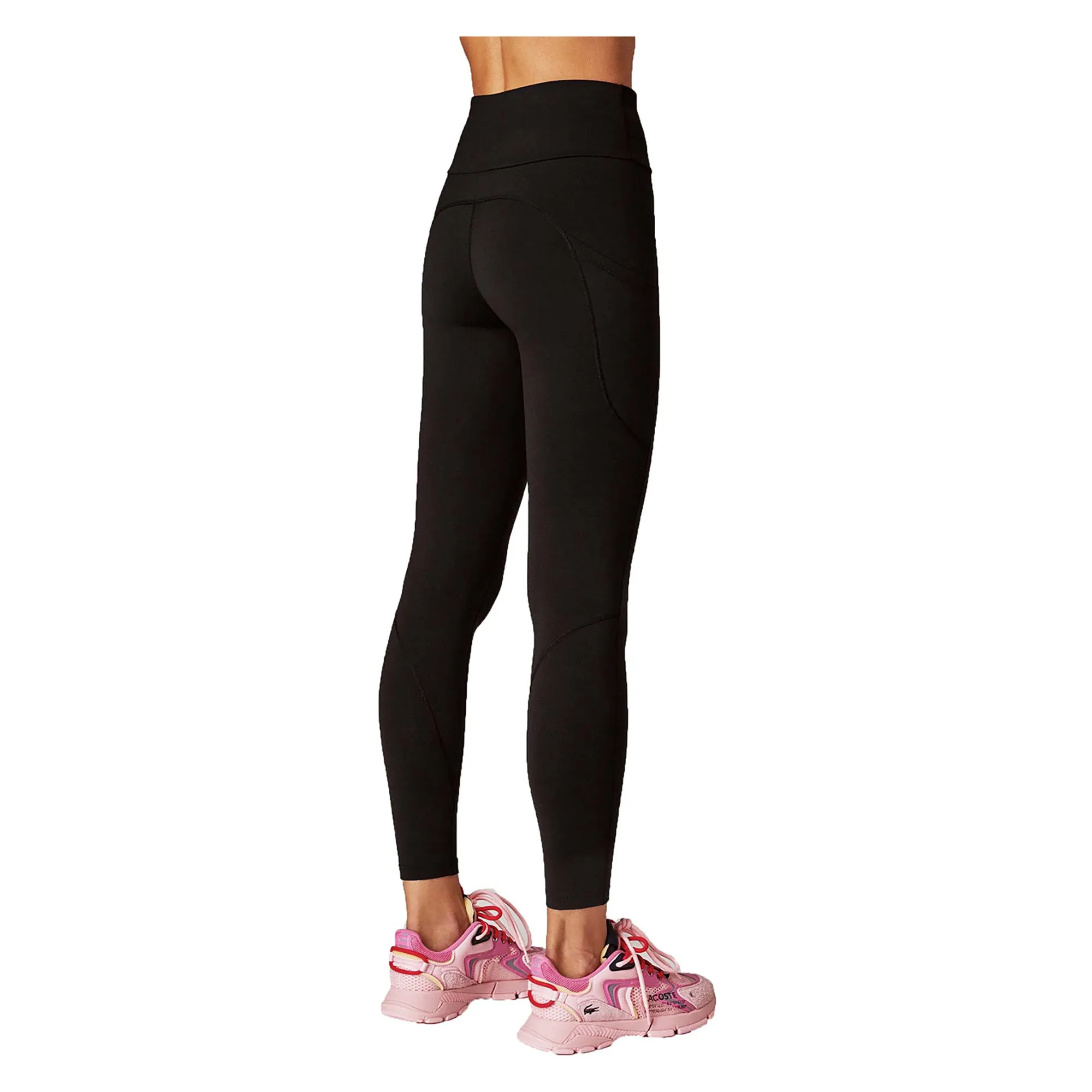 Women's Ab Waisted 28 Inch Flex Peach Tights