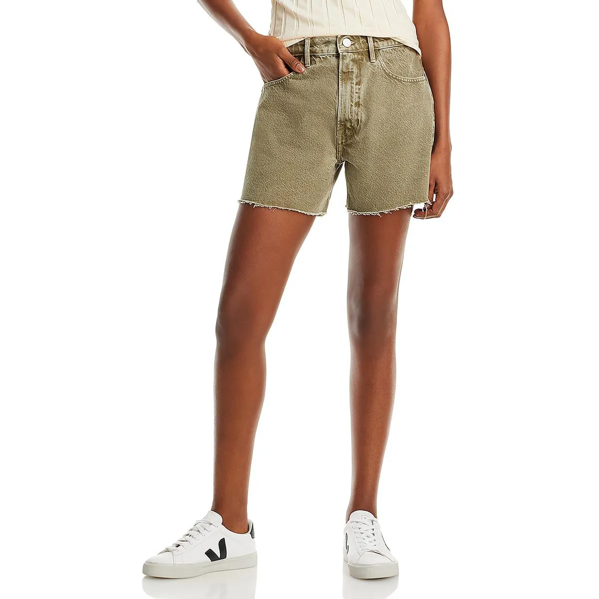 Womens High Rise Short High-Waist Shorts