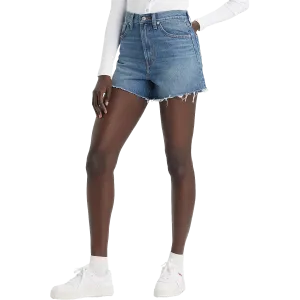Women's High-Waisted Mom Short