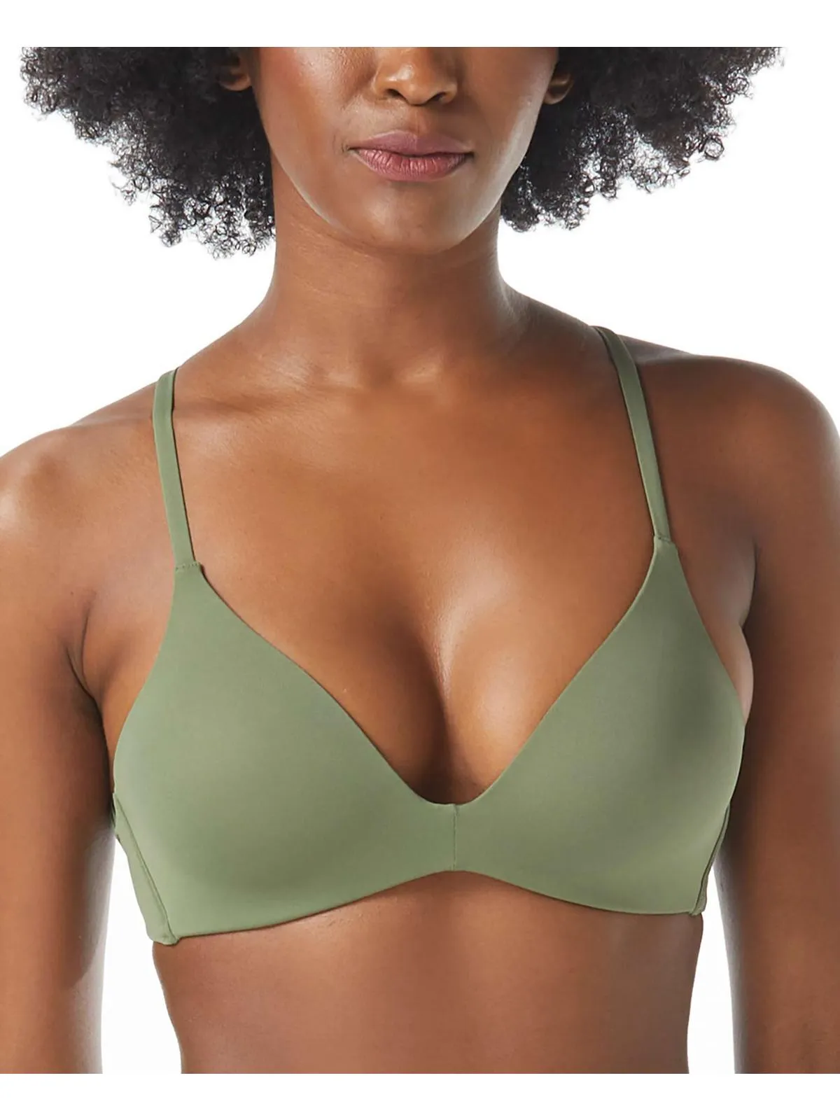 Womens V-Neck Beachwear Bikini Swim Top