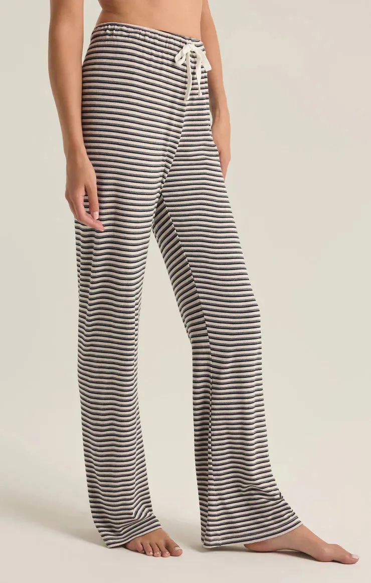 ZSUPPLY Lounger Stripe Pant - Light Oatmeal Heather