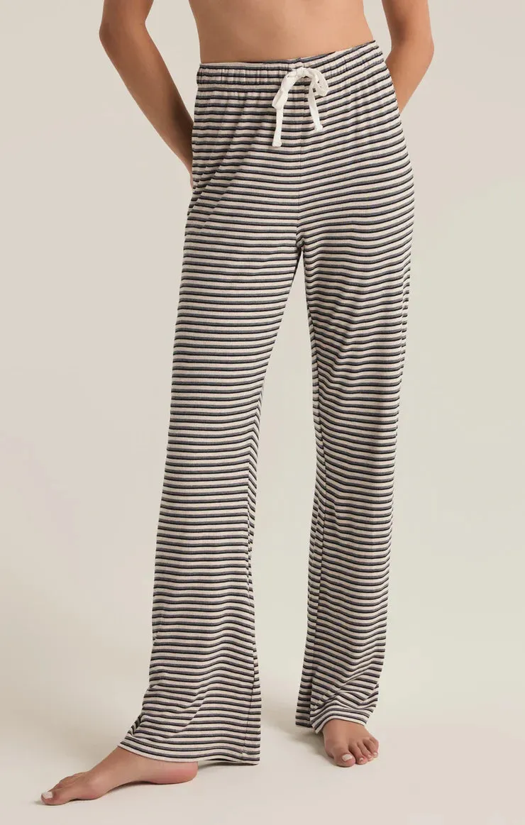 ZSUPPLY Lounger Stripe Pant - Light Oatmeal Heather