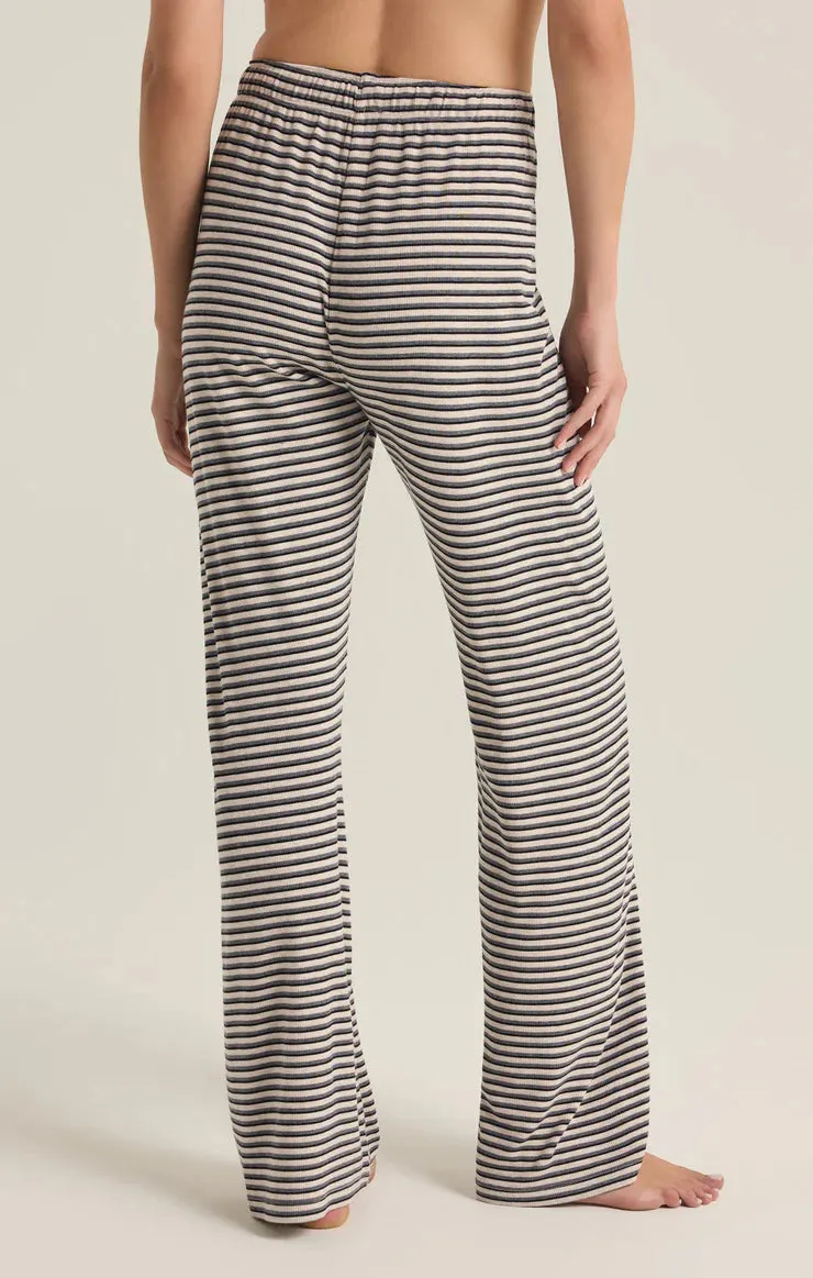 ZSUPPLY Lounger Stripe Pant - Light Oatmeal Heather