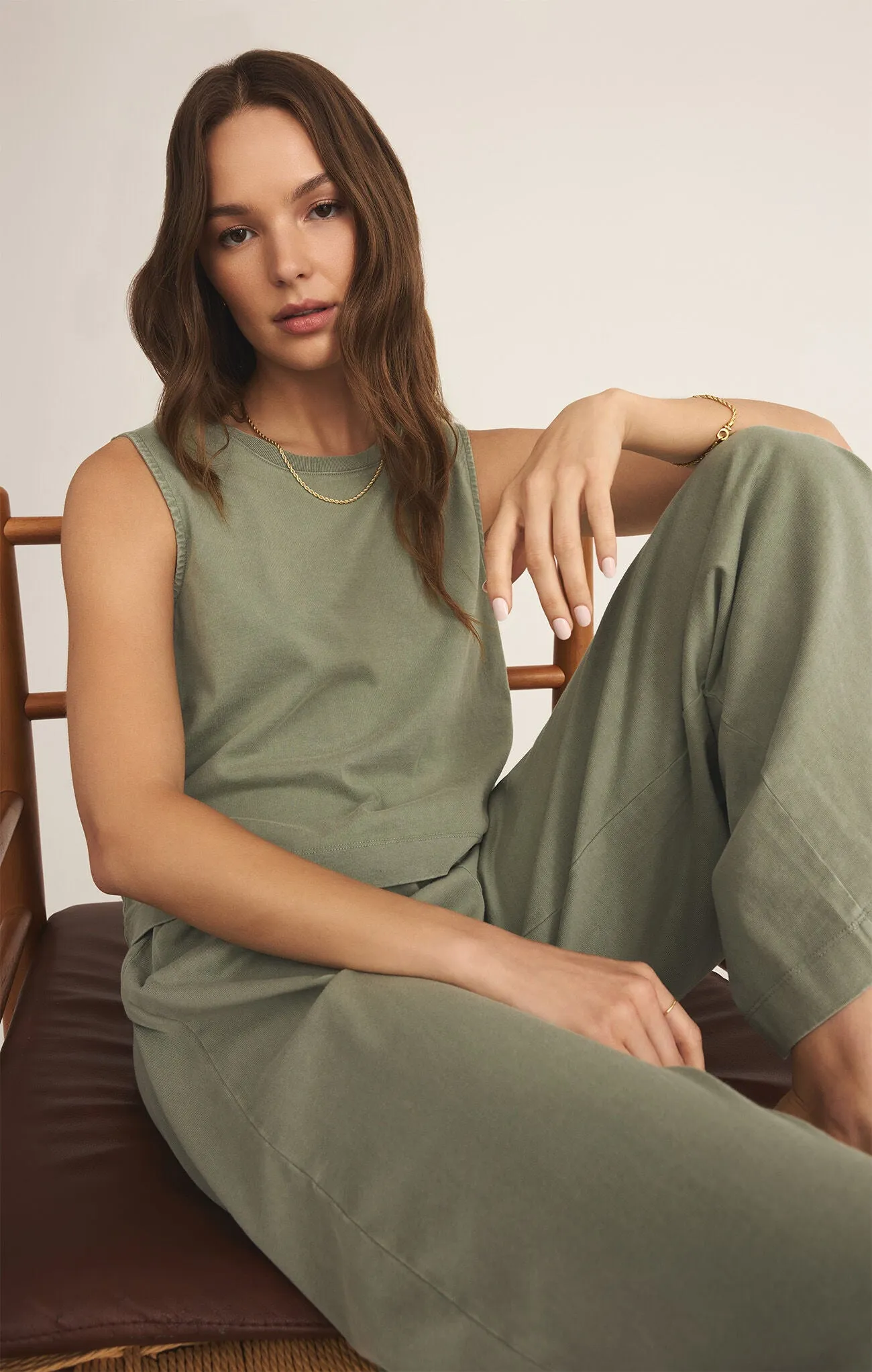 ZSUPPLY Scout Jersey Flare Pant - Avocado