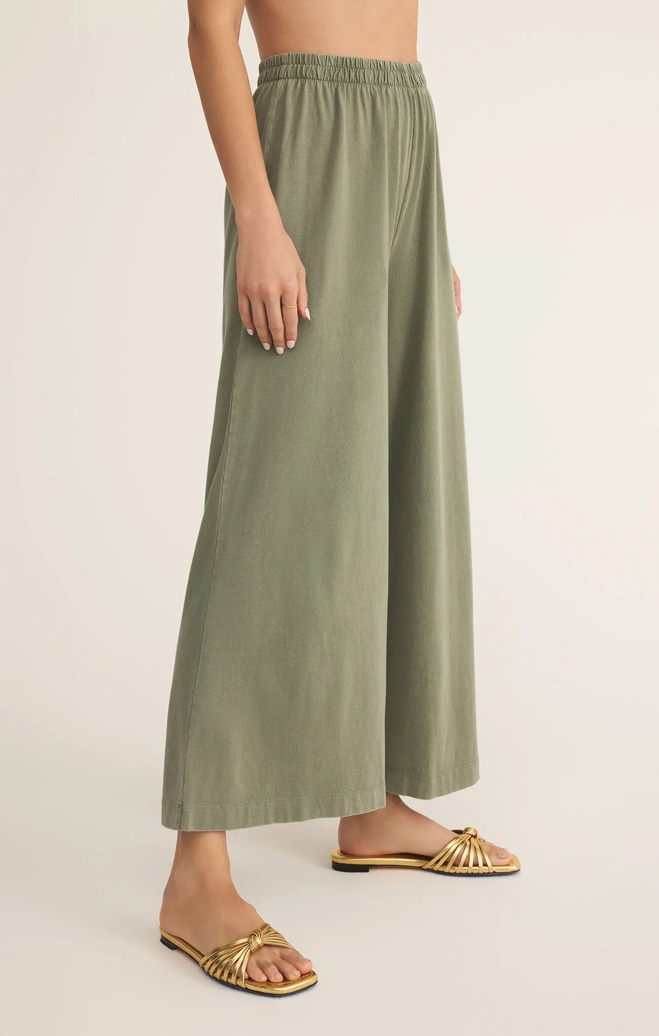 ZSUPPLY Scout Jersey Flare Pant - Avocado