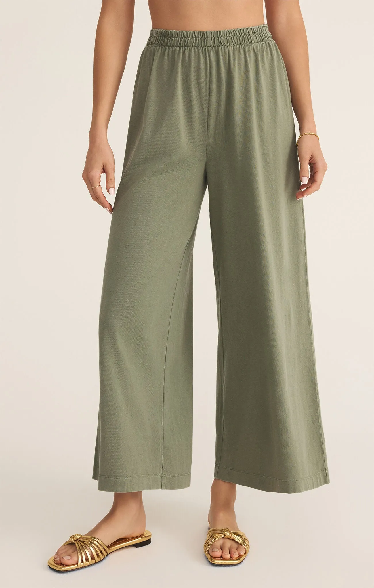 ZSUPPLY Scout Jersey Flare Pant - Avocado